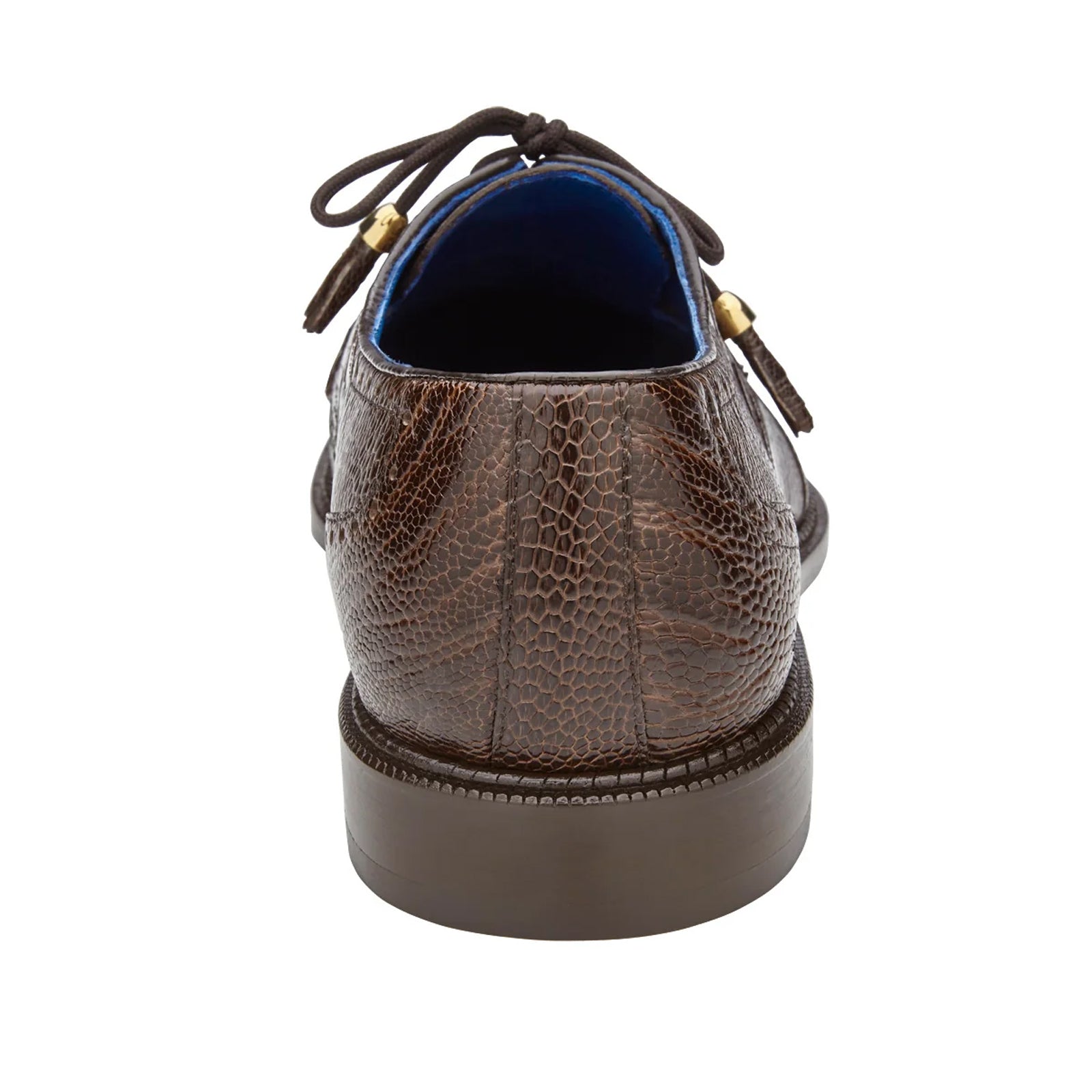Belvedere Batta Cap Toe Ostrich Dress Shoe