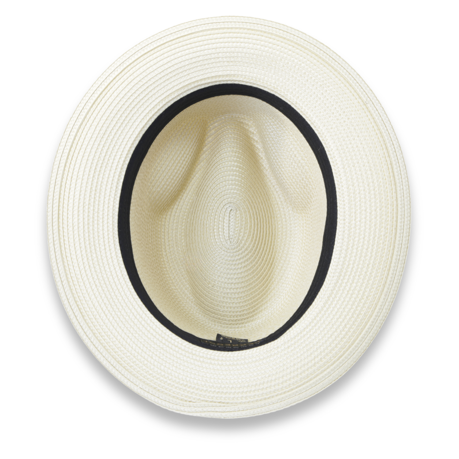 Tapa Crushable Straw Fedora Hat by Ferrecci USA