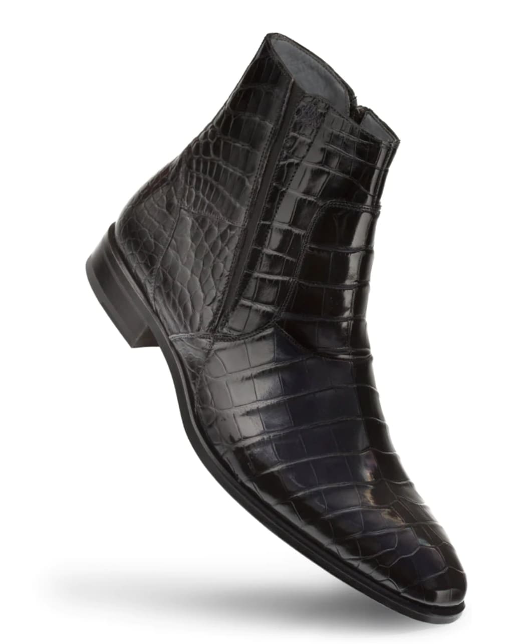 Belucci Alligator Black by Mezlan Made in Spain