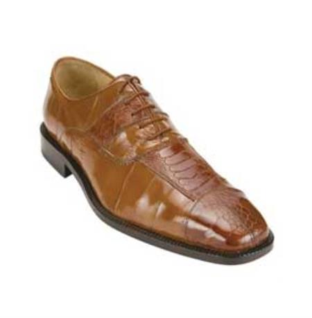 Belvedere Eel Belt- Camel