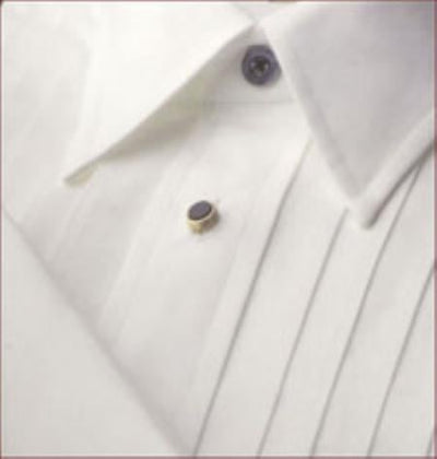Big and Tall Tuxedo Big And Tall Point Collar Tuxedo White Men's Dress Shirt