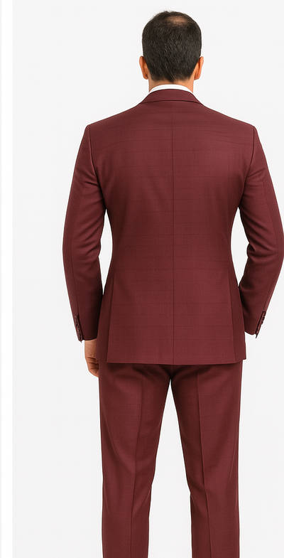 Big And Tall Solid Color Men's Plus Size Men's Suits For Big Guys