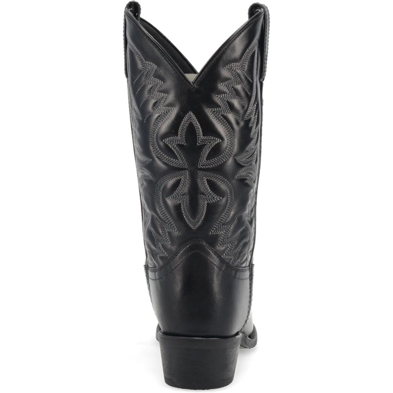 Laredo Birchwood Black Leather Round Toe Boots