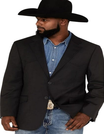 Western Blazer - Cowboy Saco for Men in Black