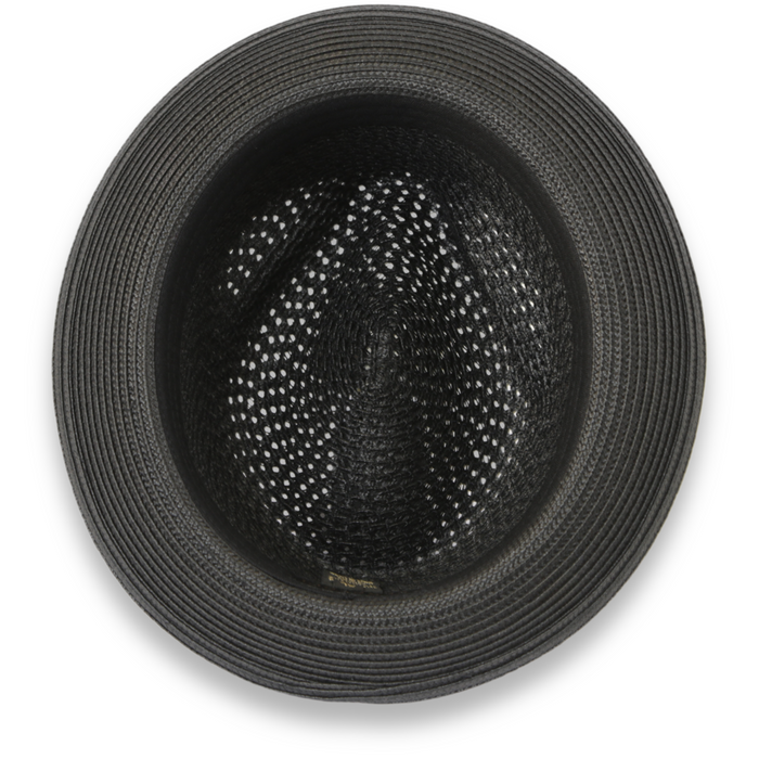 Castor Crushable Straw Fedora by Ferrecci USA