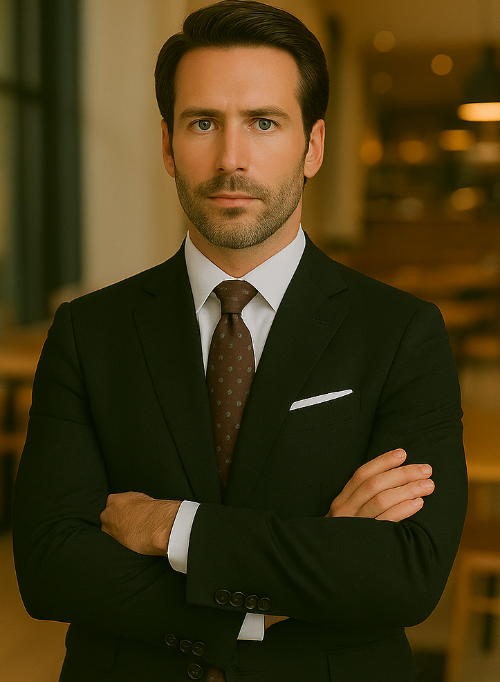 Italian Modern Fit Wool Suit by Statement