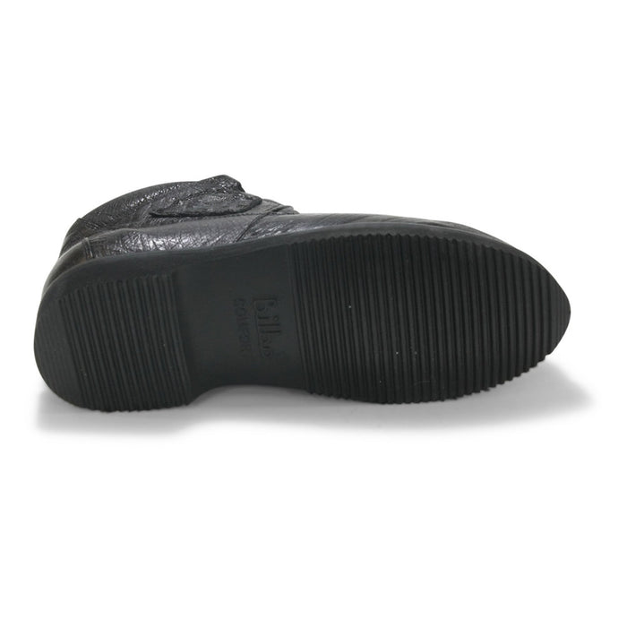 Los Altos Black Caiman & Ostrich Shoes