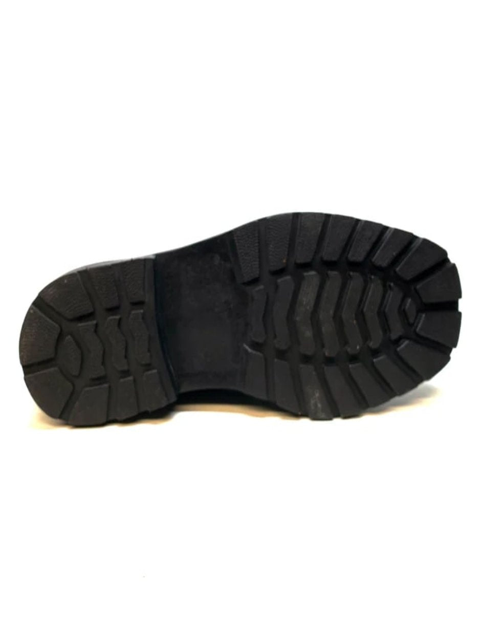 Los Altos Black Crocodile Lace Up Ankle Boots