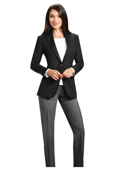 Neil Allyn Women's Black Blazer Jacket
