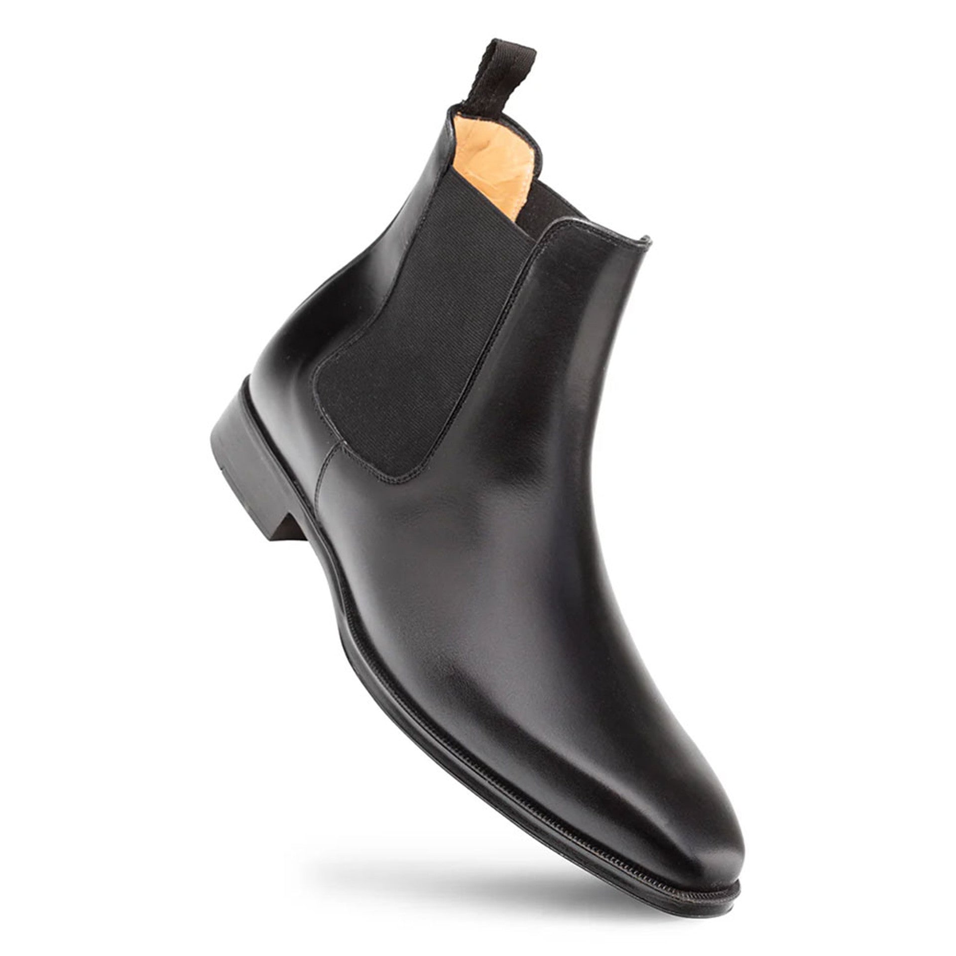 Cervantes Black Chelsea Boots by Mezlan