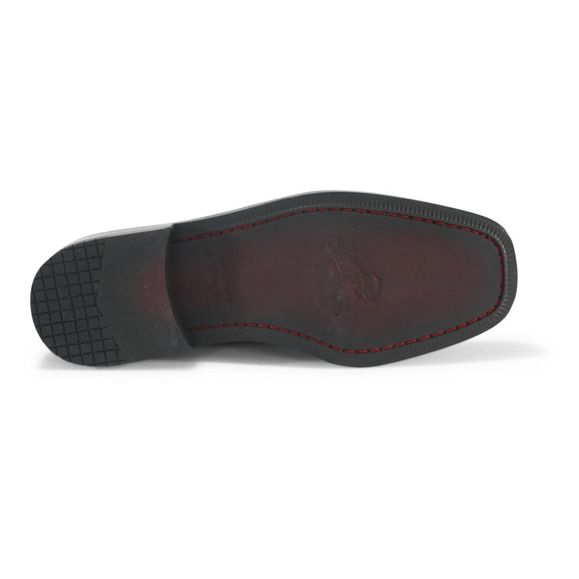 Black Cherry Caiman Crocodile Dress Boots