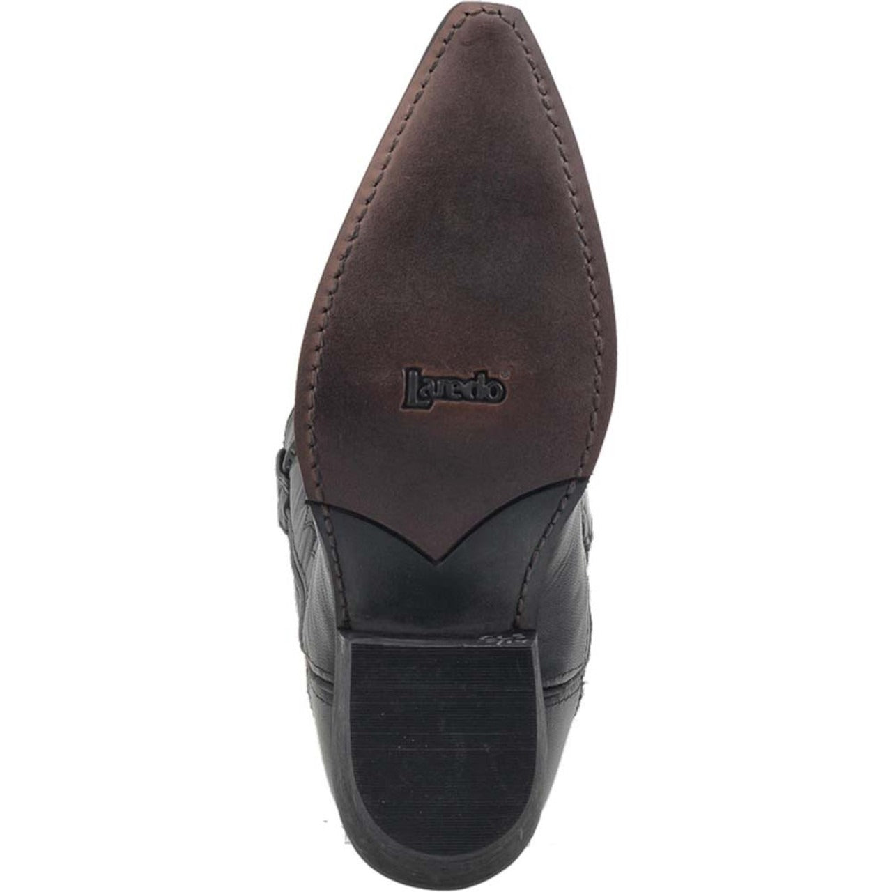 Laredo Laramie Black Leather Western Boots