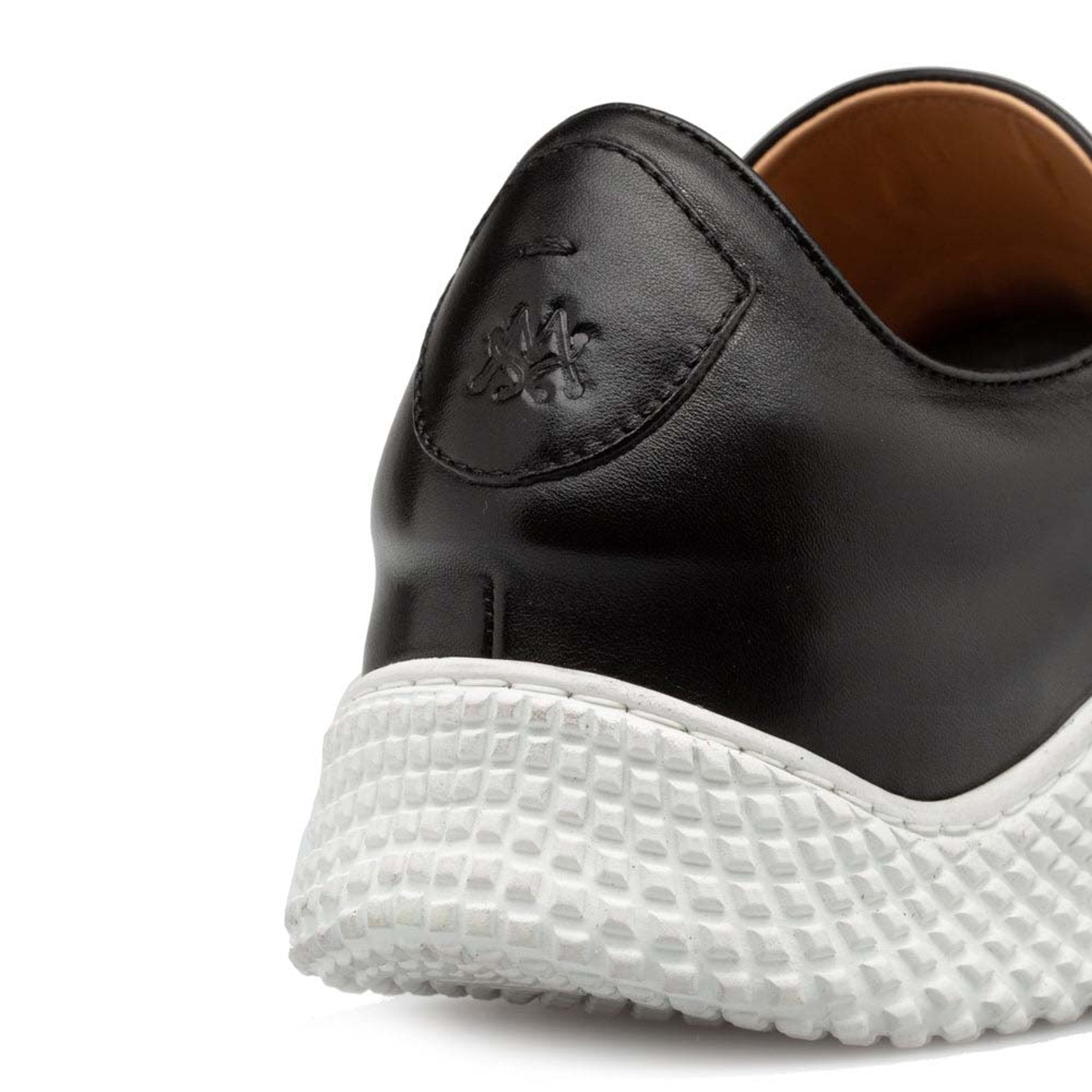 Men’s Black Leather Sneakers by Mezlan