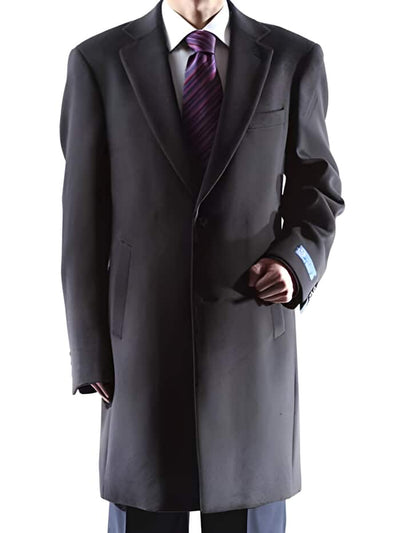 Caravelli Black 3/4 Length Car Coat