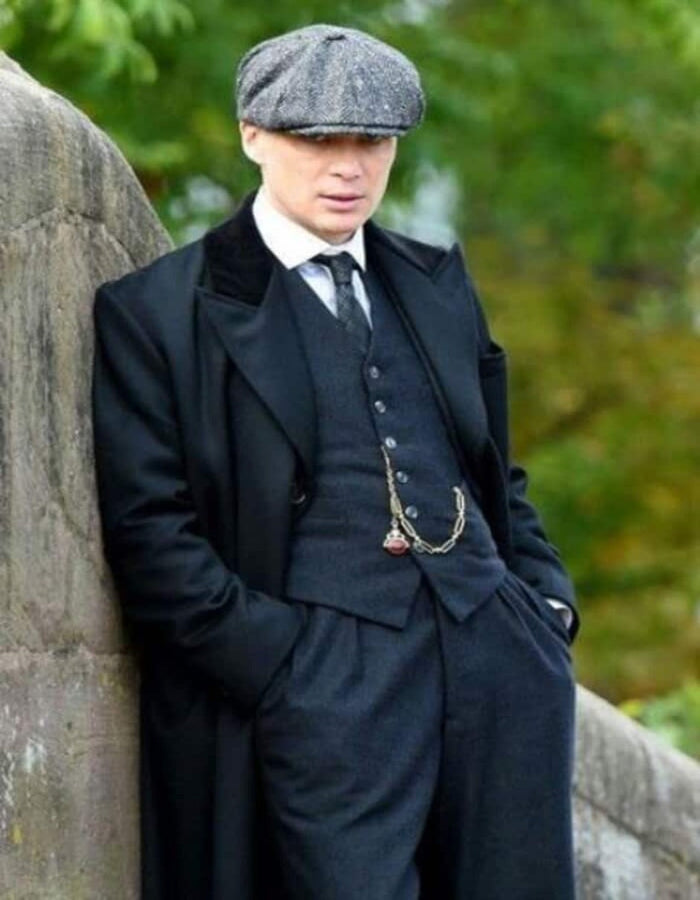 1920s English Style Men's Overcoat