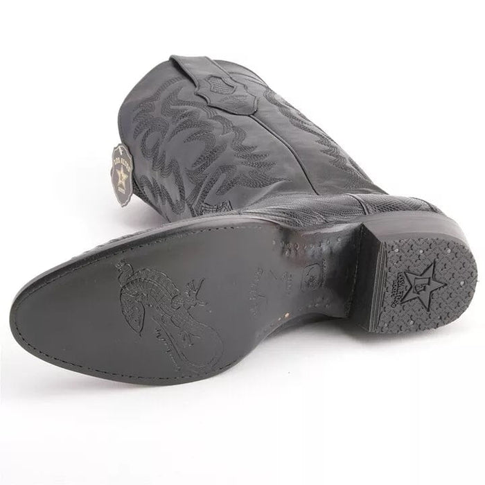 Los Altos Teju Snip Toe Black Boots
