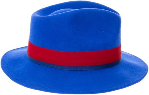 Grayson Fedora Wool Traveler Hat - Two Tone Blue