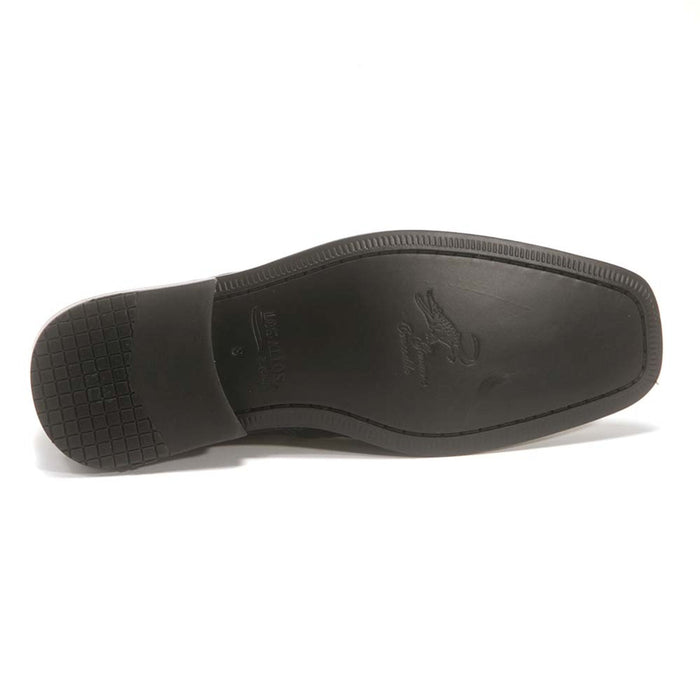 Oxford Blue Caiman Crocodile Leather Oxfords