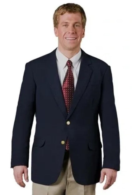 Ultralux Navy Blue Blazer by Executive Apparel