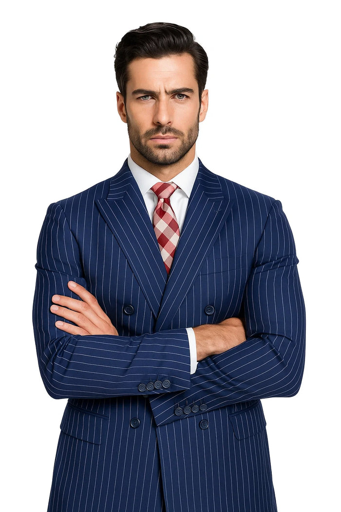 Blue Suit For Big Men 