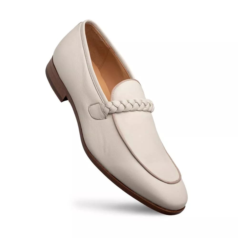 Mezlan Parole Penny Calfskin Loafer