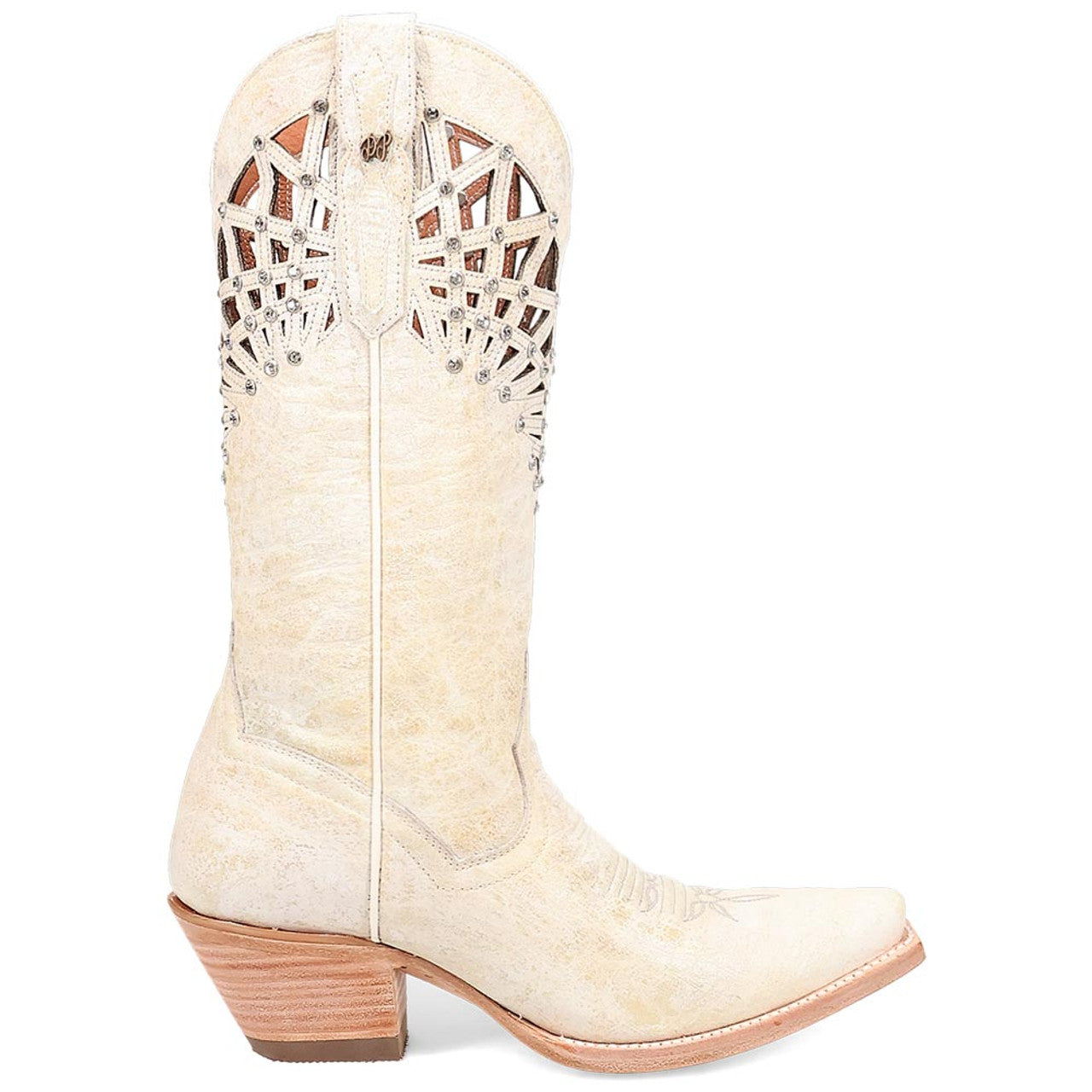 Women's Miley Bone Snip Toe Cowboy Boots