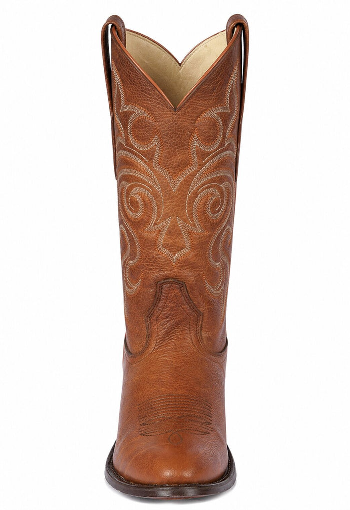 Botas de Cuero con Acabado Grizzly LAB-6527