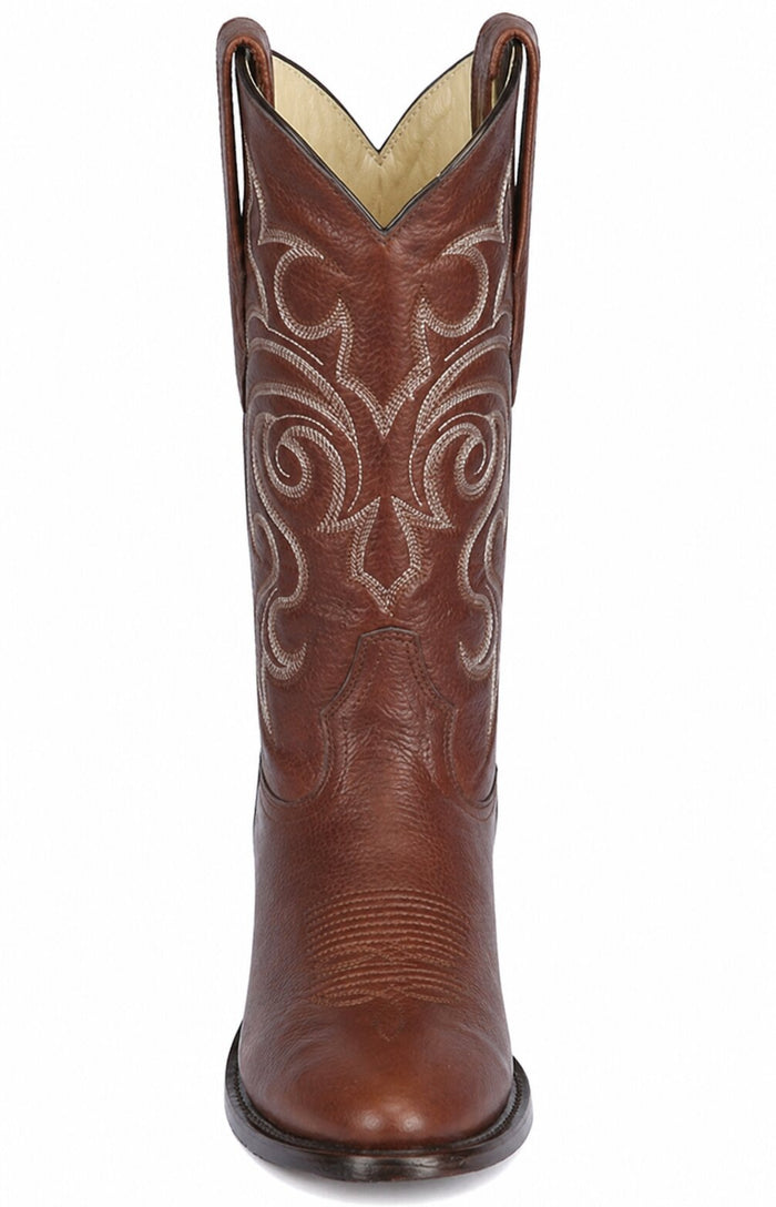 Botas de Cuero con Acabado Grizzly LAB-6527