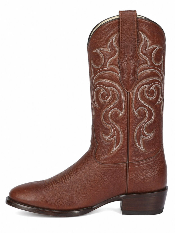 Botas de Cuero con Acabado Grizzly LAB-6527