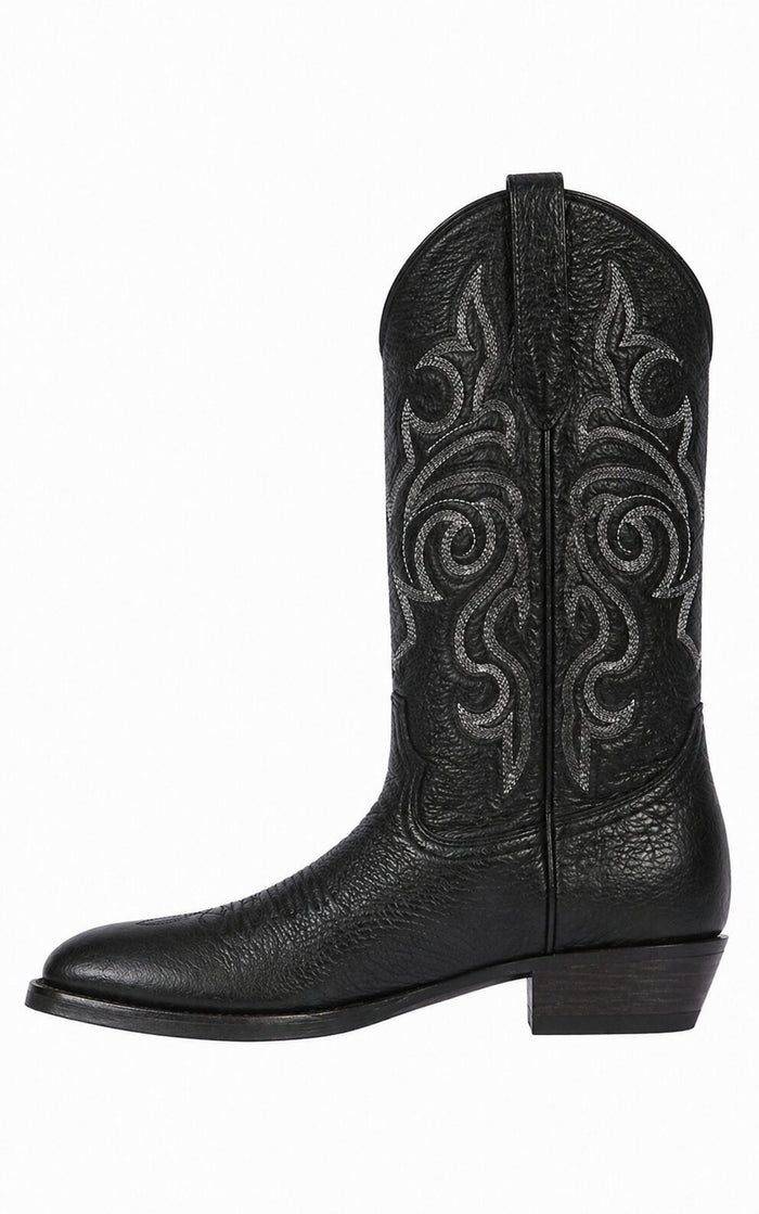Botas de Cuero con Acabado Grizzly LAB-6527