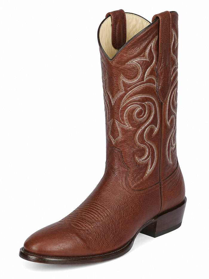 Botas de Cuero con Acabado Grizzly LAB-6527
