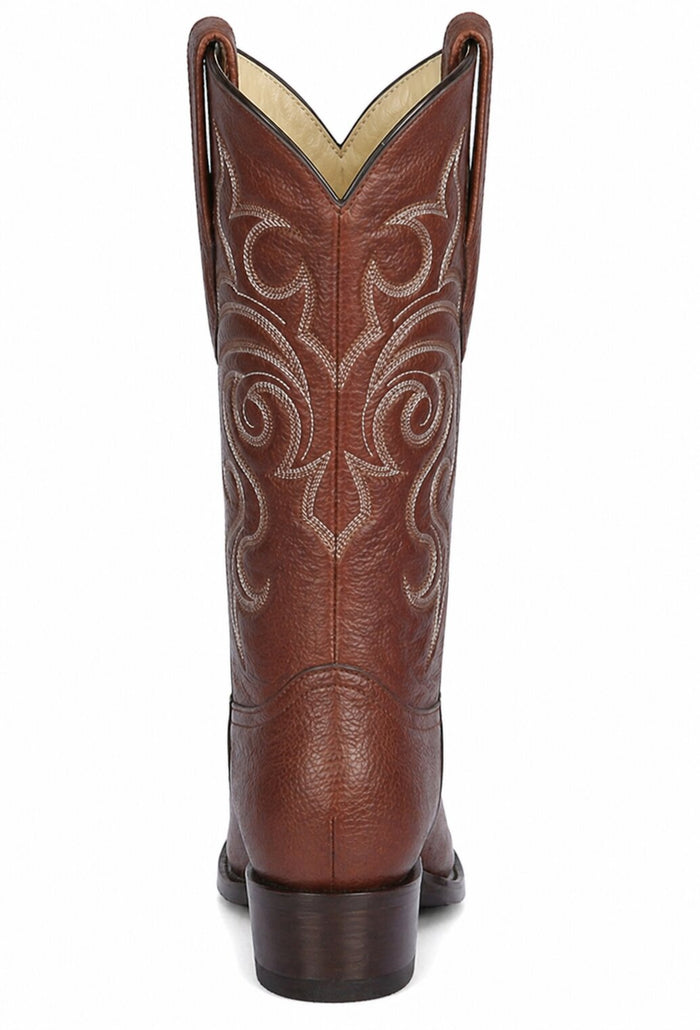 Botas de Cuero con Acabado Grizzly LAB-6527
