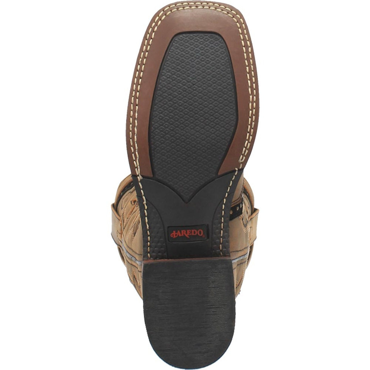 Laredo Bouquet Honey Leather Square Toe Boots