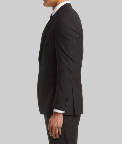 Brandon Mens Black Blazer - Clearance Item
