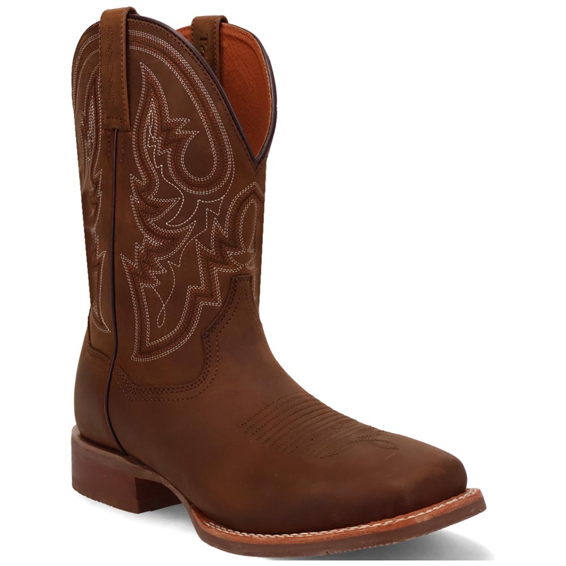 Dan Post Brigston Brown Leather Western Boots