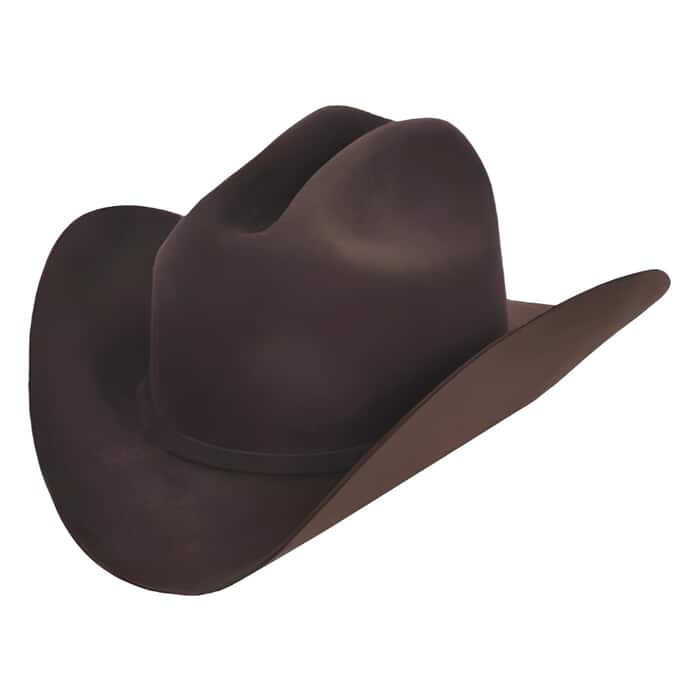 Authentic Los altos Hats - Joan Style Felt Coco Chocolate brown – Western Hat