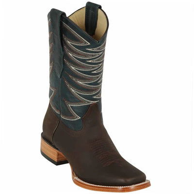 Los Altos Men’s Brown Square Toe Cowboy Boot