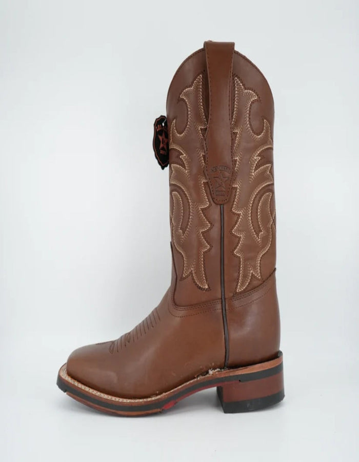 Los Altos Men's Pirarucu Wide Square Toe Boot