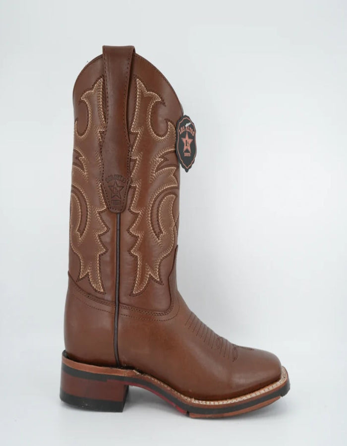 Los Altos Men's Pirarucu Wide Square Toe Boot