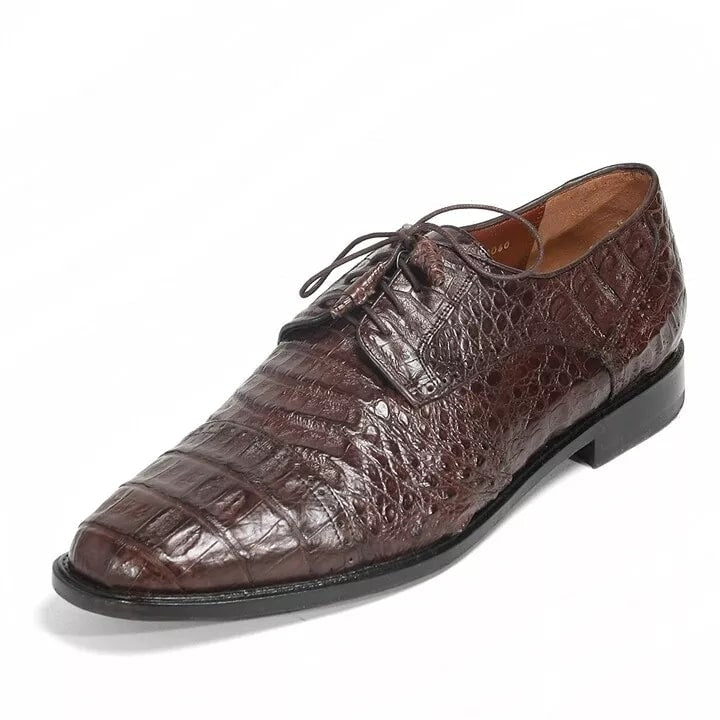 Los Altos Genuine Caiman Oxford Dress Shoe