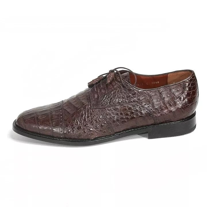 Los Altos Genuine Caiman Oxford Dress Shoe