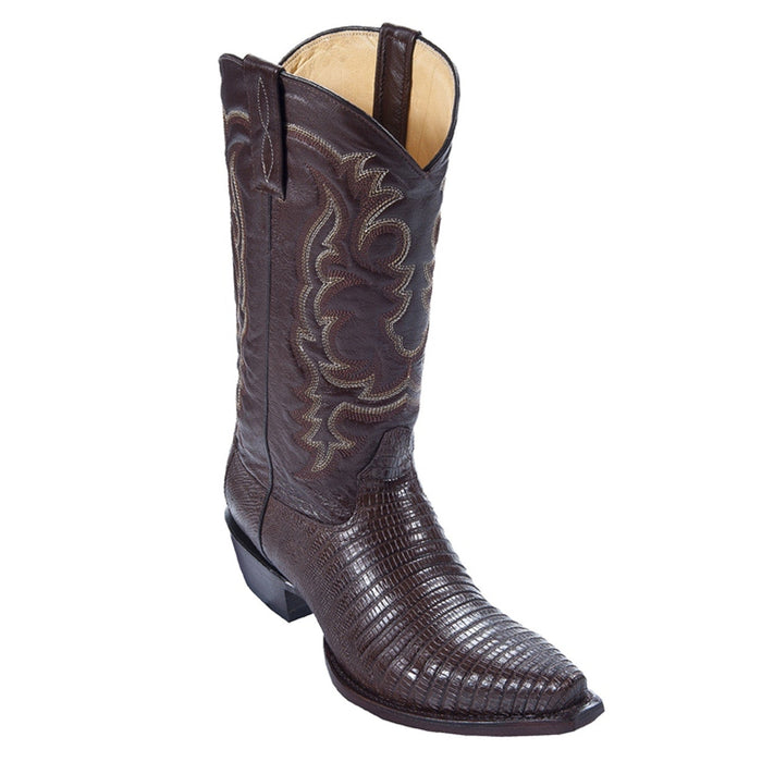 Teju Lizard Snip Toe Boots for Men