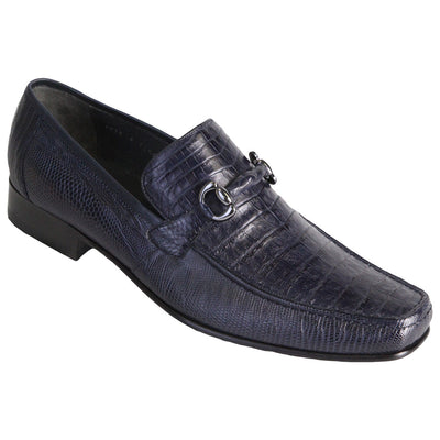 Caiman Belly & Lizard Loafer by Los Altos