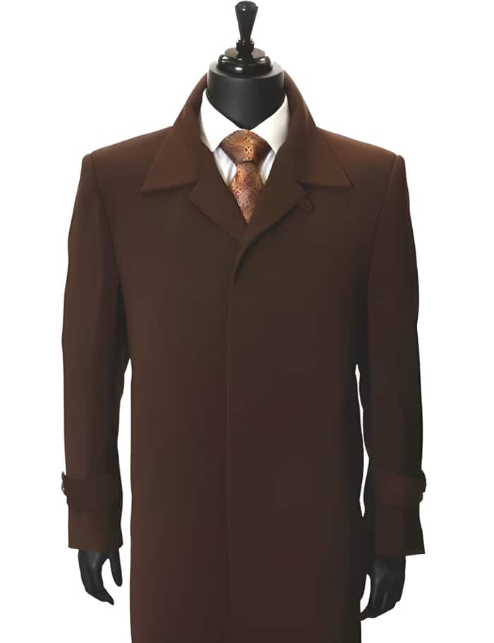 Microfiber Gaberdine All Weather Dress Coat