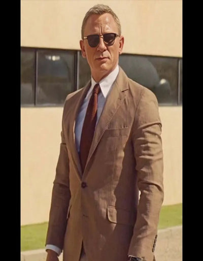 James Bond Brown Suit Costume