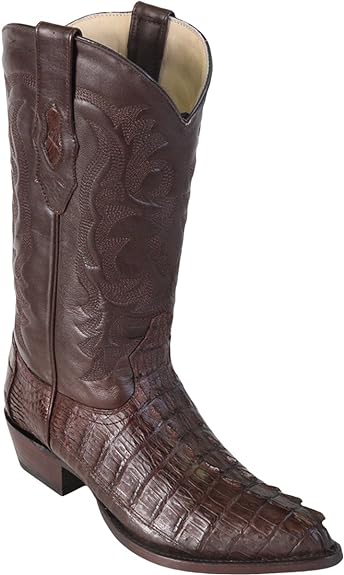 J Toe Caiman Tail Cowboy Boots