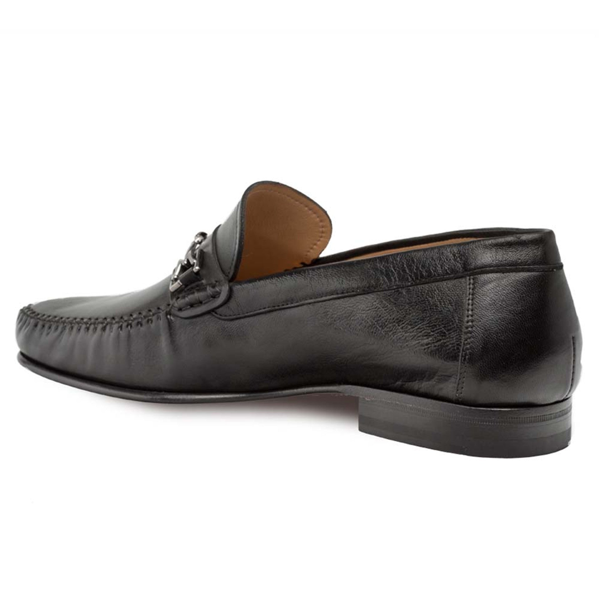 Mezlan Brussels Black Men’s Calfskin Moccasin
