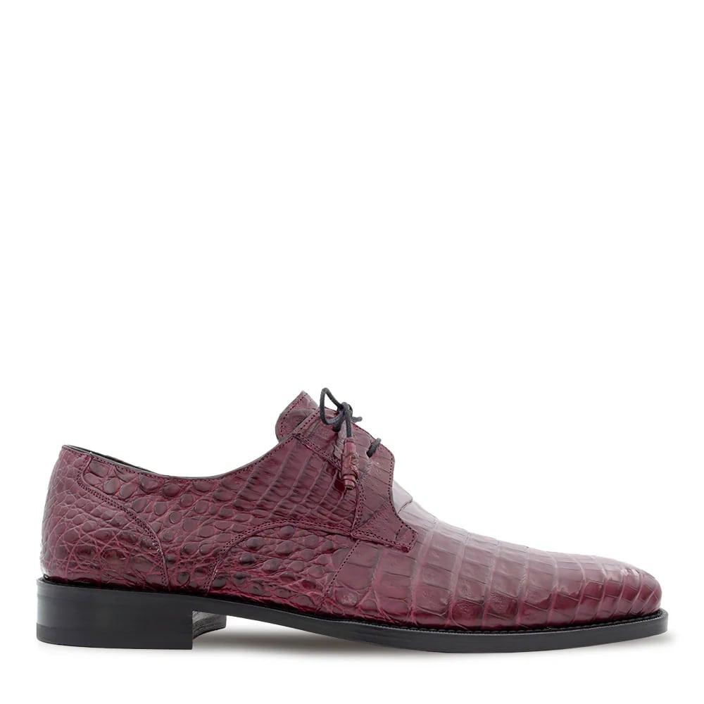 Mezlan Men's Crocodile Lace Up Anderson Shoes