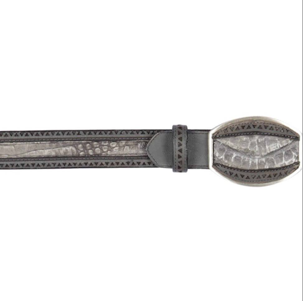 Cinto Corte Laser de Cocodrilo Belly Original Lisboa