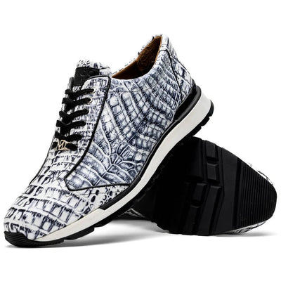 Marco Di Milano Alonzo Caiman Crocodile Sneakers
